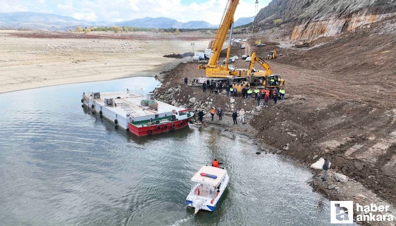 ASKİ, kuraklıkla mücadelede 'Yüzer Pompa' sistemini devreye almaya hazırlanıyor