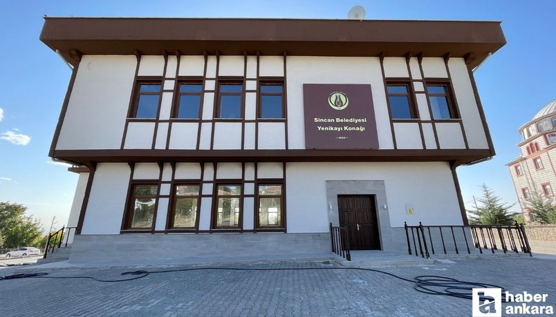 Sincan Mahalle Konakları'yla Sincanlılara ev rahatlığı!