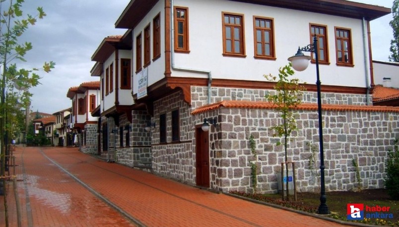 Ankara'nın tarihi dokusu Hamamönü evlerine yoğun ilgi!