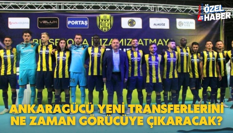 Ankaragücü yeni transferlerini imza töreni ile camiaya ne zaman tanıtacak?