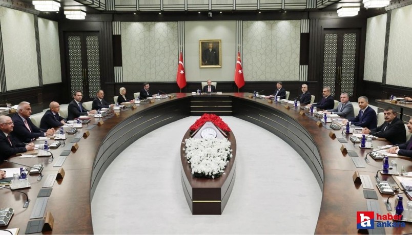 Kabine Toplantısı bugün saat kaçta yapılacak? Hangi konu başlıkları ele alınacak?