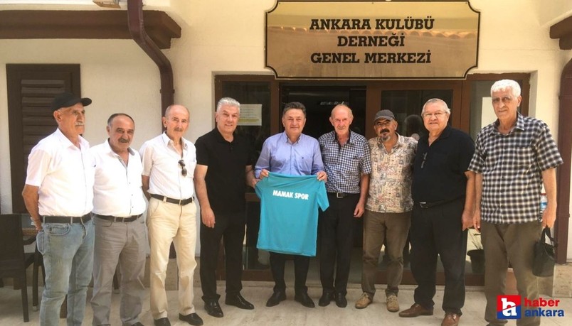 Mamakspor’dan Ankara Kulübü Derneği Genel Başkanı Özaslan’a ziyaret!