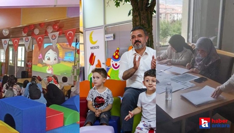 Sincan Belediyesi Anne-Çocuk Oyun Evi, haftalık konak programı Bebek Kütüphanesi etkinlik takvimini paylaştı!