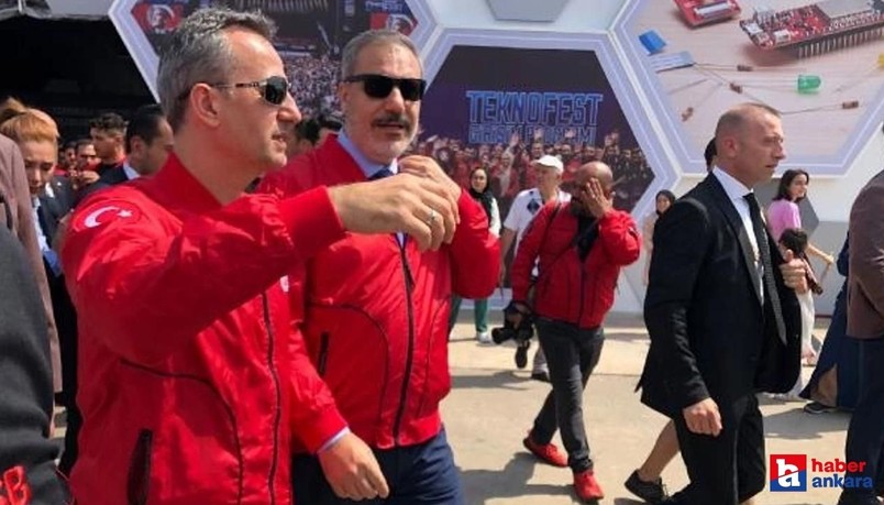 Dışişleri Bakanı Hakan Fidan, TEKNOFEST'te savunma sanayi ürünlerini inceledi!