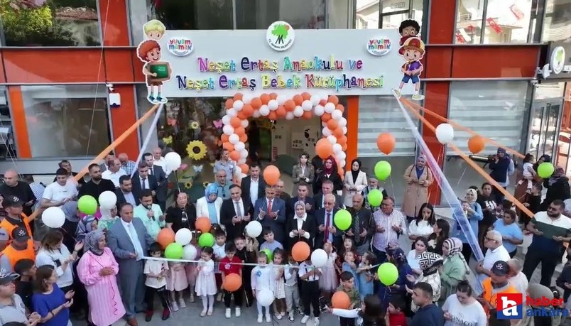 Mamak'ta Bebek Kütüphaneleri hizmete başladı