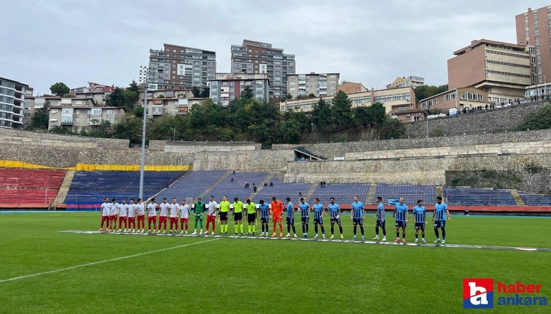 Ankara Demirspor, Zonguldak Kömürspor'a 1-0 mağlup oldu!