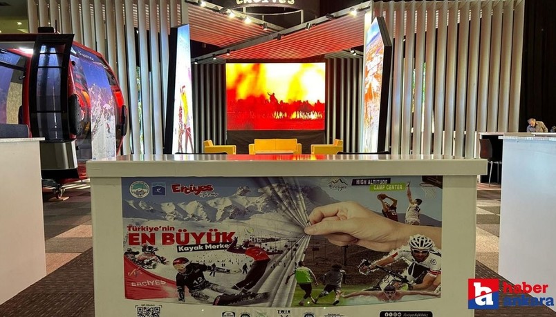 TRAVELEXPO Ankara'da en iyi stant tasarımı ödülünün sahibi Erciyes AŞ oldu!