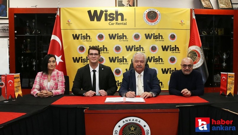 Gençlerbirliği 2023-2024 sezonunda sponsorluk anlaşması imzaladı!