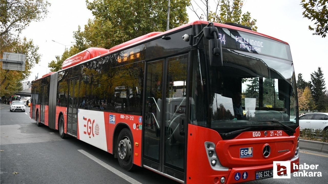 Ankara'da otobüs kullananlara EGO duyurusu: Güzergah değişti o durakta boşa beklemeyin! - Resim: 2