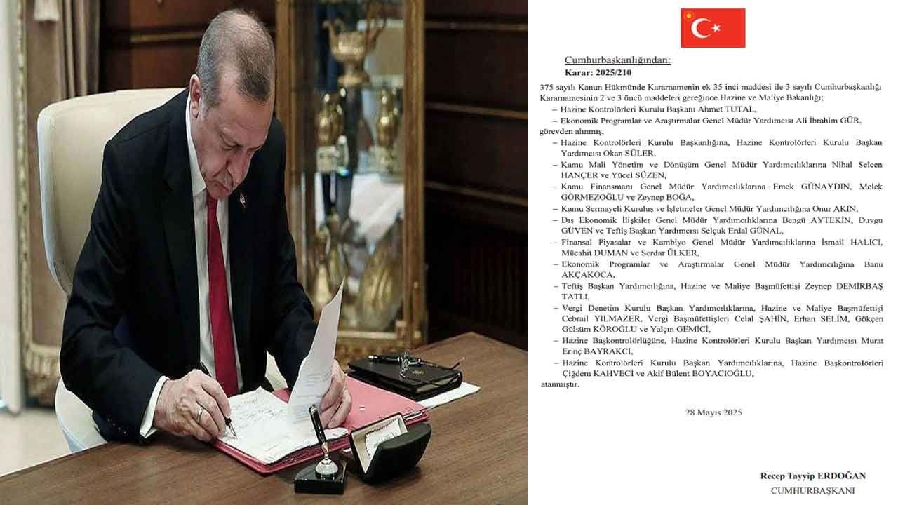 Cumhurbaşkanı Erdoğan'dan üst düzey bürokrat atamaları ve görevden alma kararları - Resim: 3