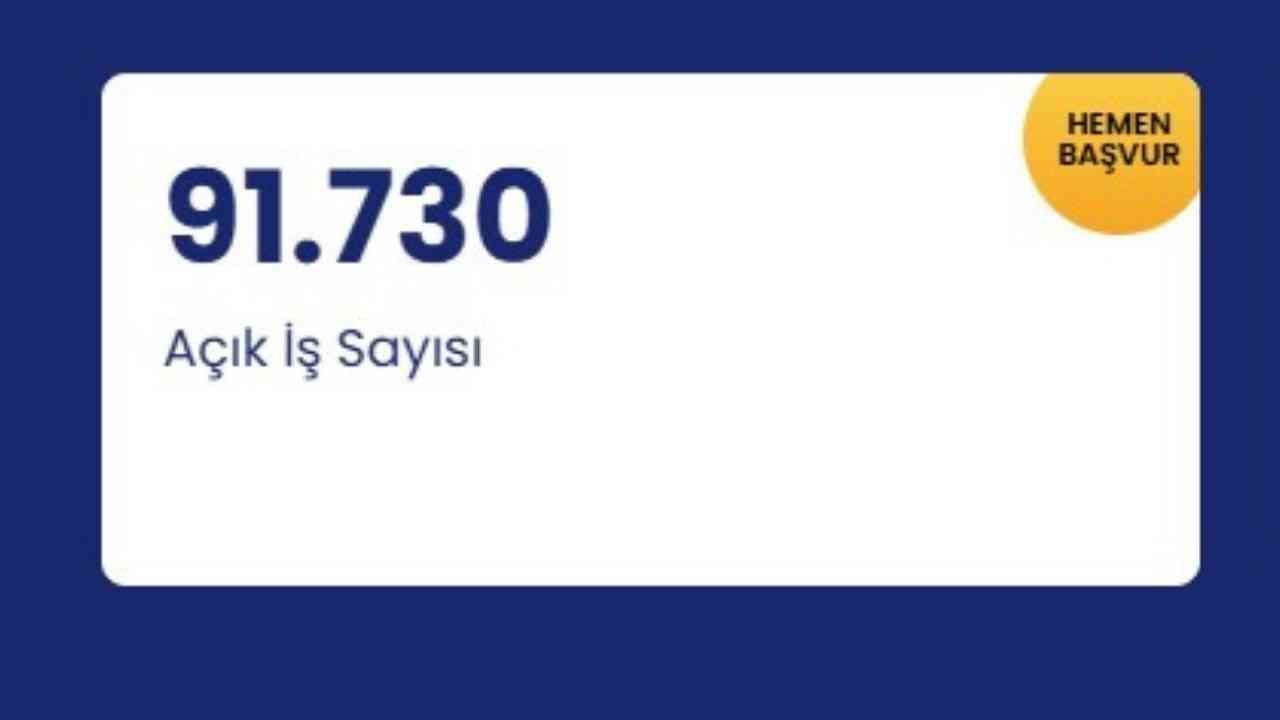 İŞKUR deneyimli deneyimsiz 91.730 personel alımı yapıyor: KPSS'li KPSS'siz işçi alımı - Resim: 3
