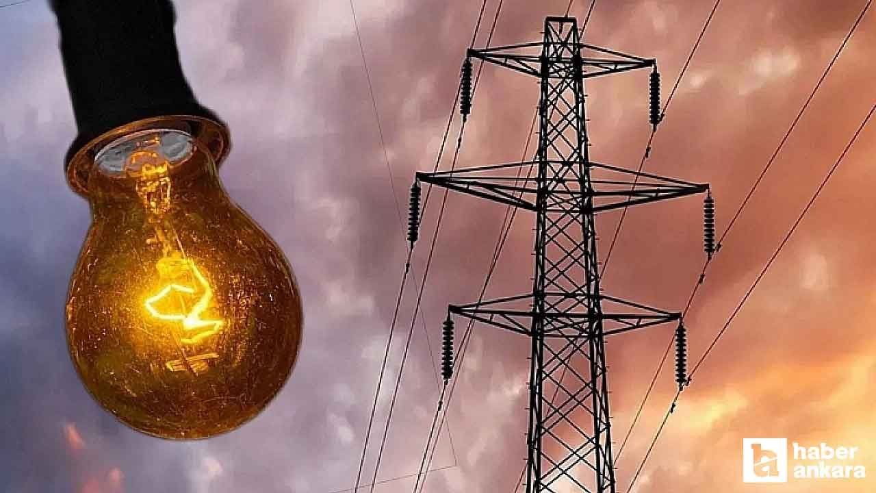 Ankara'da 3 günlük elektrik kesintisi programı açıklandı! Elektrikler ne zaman gelecek? - Resim: 1